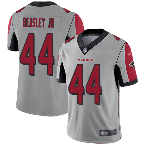 Atlanta Falcons Limited Silver Men Vic Beasley Jersey NFL Football #44 Inverted Legend->women nfl jersey->Women Jersey